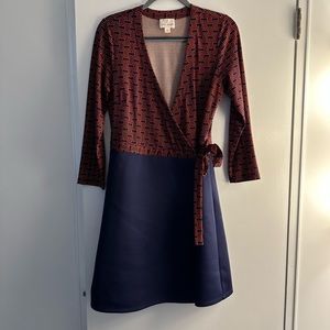 Julie brown wrap dress